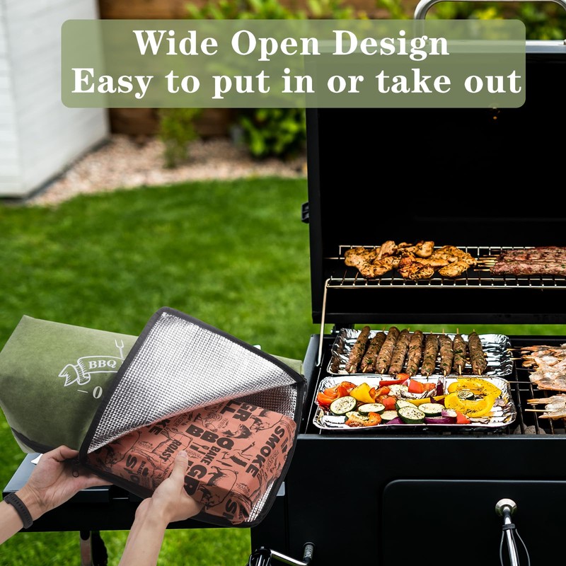 BBQ Blanket for Resting Meat, Reusable Reat Insulated Resting Bag,