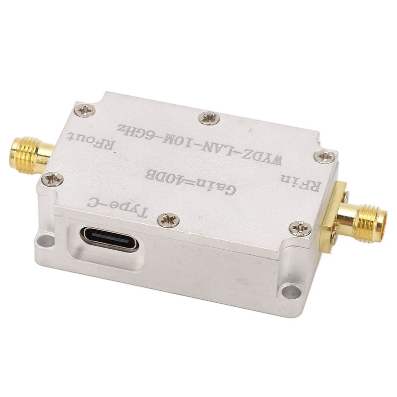 Low Noise Amplifier 40DB Gain 10M To 6GHz Precise Transmission