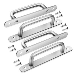 SEWOART 4pcs Door Handle Dresser for Solid Handles Pulls Vintage Dresser Cabinet Handles Sliding Door Knobs Cabinets Handles Wardrobe Pulls Garage Door Pull Grasp Aluminum Alloy