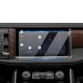 Karltys 2021 2022 2023 2024 Yukon Denali Screen Protector for GMC Yukon Denali/Denali Ultimate, 10.2-Inch Touchscreen Tempered Glass for Yukon Denali Accessories Display Protective Film Anti Glare