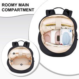 GDNasist Breast Pump Backpack for Spectra S1 and S2 with Removable Cooler Compartment, Pumping Bag for Pump Accessories, Breast Pump Bag for Work, Travel and Family Use Beige