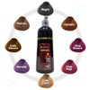 Black Instant Hair Color Shampoo for Gray Hair, 3 In