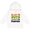 inktastic Nuts About My Pawpaw Peanut, Almond, Pistachio Toddler Hoodie