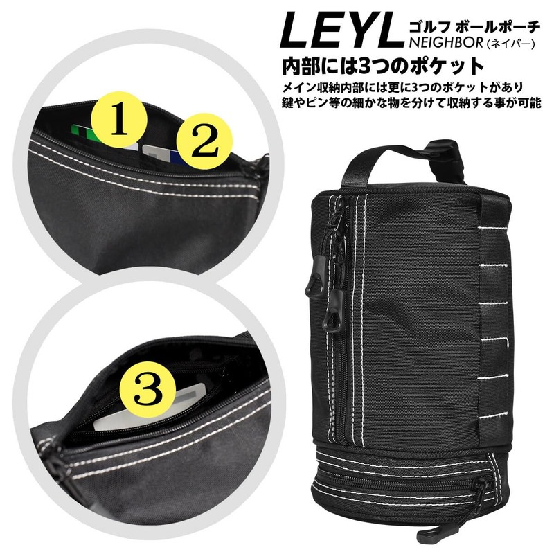 NEIGHBOR Golf Ball Pouch, Trinket Bag, Practice Range, Mini Bag,
