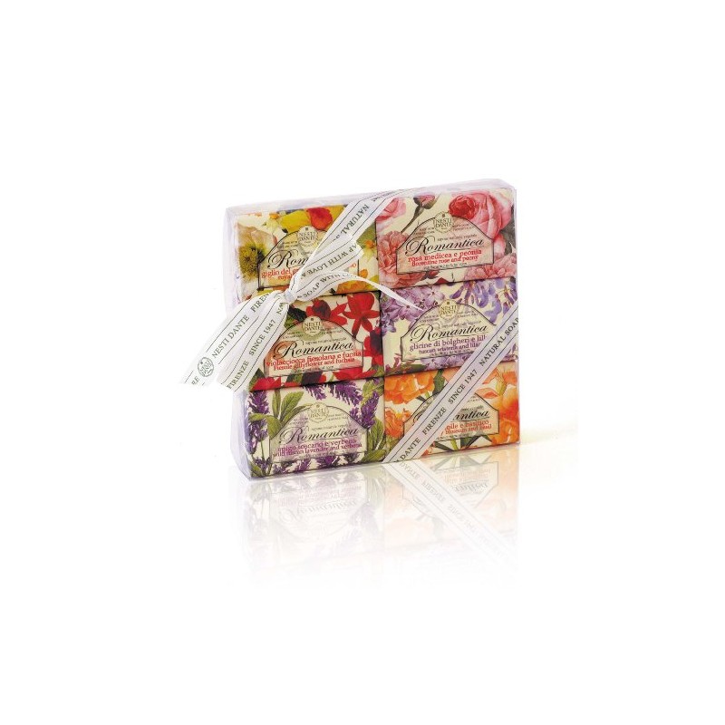 Romantica Floral 6 Soap Gift Set