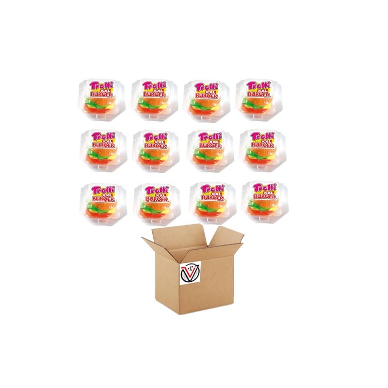 XXL Burger 50g - Fruit Flavour Gummy Sweet | VIMIX