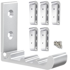 Foldable Wall Hook Wall Hanging Hook Foldable Hook Bath Kitchen Hook Screw Wall Hook Hat Clothes Umbrella Backpack Pack of 6