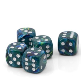 W6 Cube Ocean Green / White – Made in Germany – Pack of 5