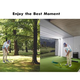 Fahnemt Golf Nets for Backyard Driving, Golf Net for Practice Barrier Net, Sports Netting for Hitting Golf, Baseball, Hockey, Soccer, Pitching Simulators (10X20FT)