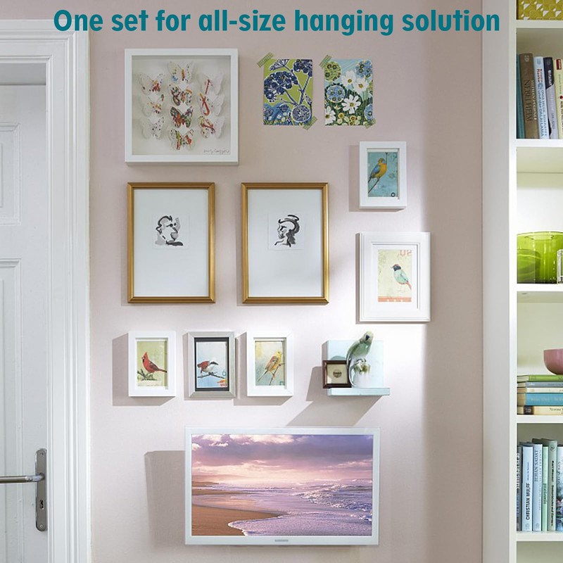 Nail for Hanging Pictures Assortment Kit - 650Pcs Small Nails,