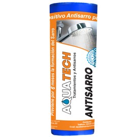 Sistema Antisarro para Tinacos de 450 a 1100 L. 6 Meses Previene formación de Sarro en Tinaco y Tuberías, Cartucho ablandador de agua para tinacos y depósitos de agua.