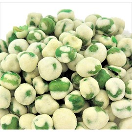 Wasabi Peas - Crunchy Oriental Spicy Snack - by Its Delish, 10 lbs Bulk | Dried Green Pea Coated in Wasabi, Kosher & Vegan