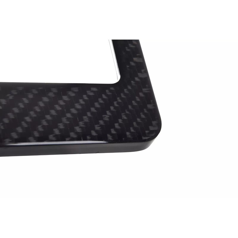 BLVD Dodge Hellcat Real Carbon Fiber ABS Back License Plate