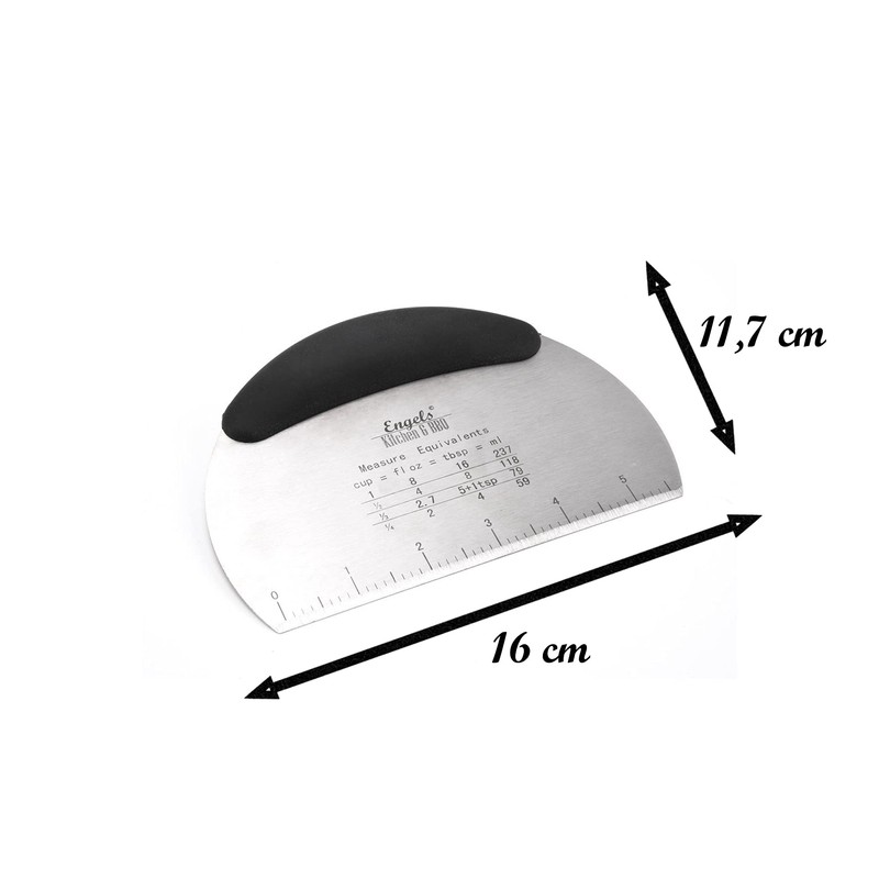Charma Kaman Engels Premium Dough Cutter (1 Piece, 16 x