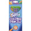 Crayola 12ct SWIRL Colored Pencils