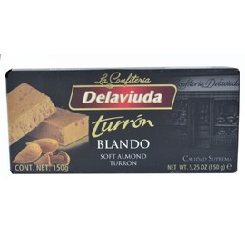 Delaviuda Soft Almond Turron (Turron Blando) 5.25 Oz (150g)
