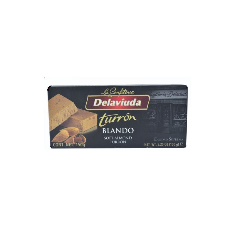 Delaviuda Soft Almond Turron (Turron Blando) 5.25 Oz (150g)