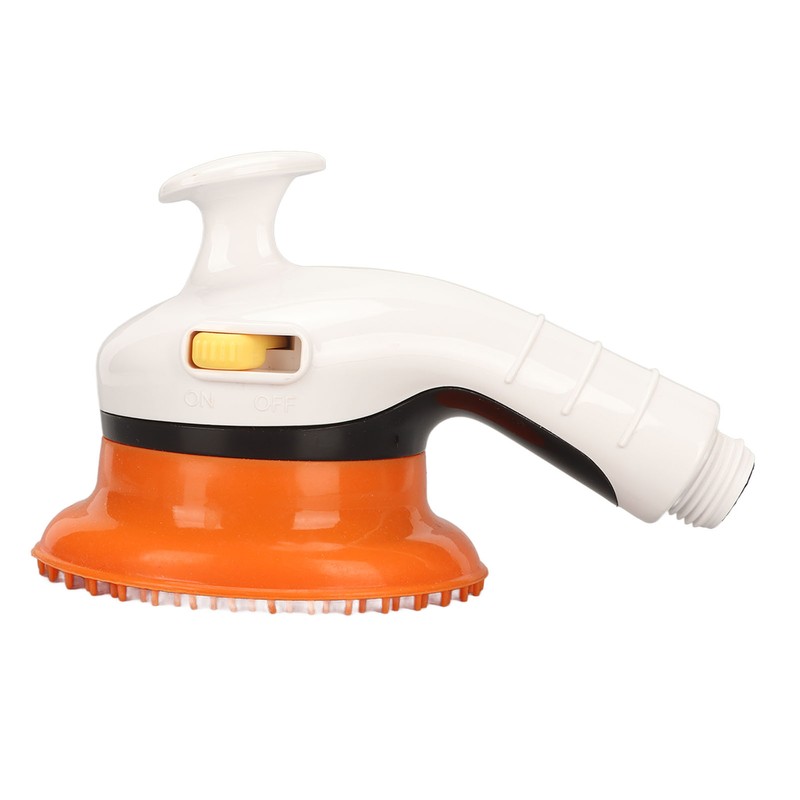 Pet Shower Head Brush with Switch Universal Soft Teeth Massage