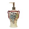 Tuscany Sonoma Grape Hand Painted Collection, Lotion/Soap Dispenser 8'H, 86388 By ACK