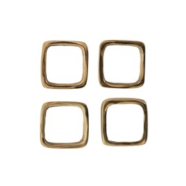 Bloomingville AH0684 Tableware, Set of 4, Brass