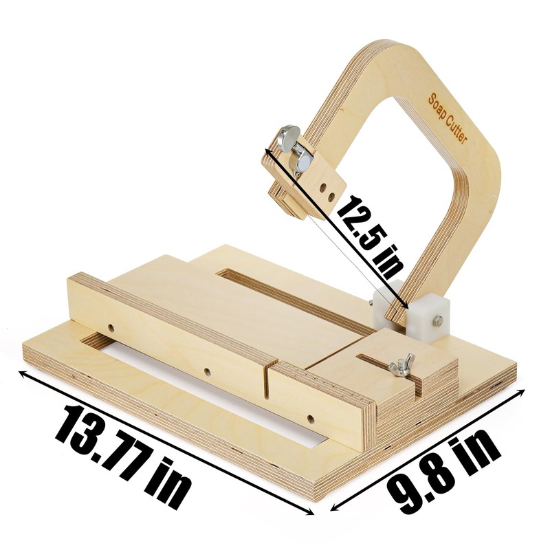 Coloch Wood Soap Cutter, Adjustable Soap Cutting Tool Single Wire