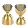 Barfly M37098GD Heavy-Duty Straight Rim Bell Jigger, 25 ml x