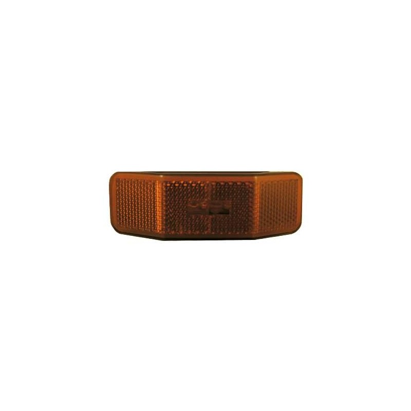 J-225-A 4 x 1-3/8" Amber LED Clearance Marker Light Bargman