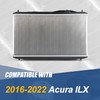 Auto Dynasty Radiator Compatible with 2016-2022 Acura ILX, DPI 13537