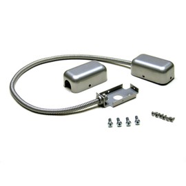 Armored Loop Power Transfer | Electrified Commercial Exit Doors | Door Wire Conduit | 20" | TUFF STRIKE | Aluminum