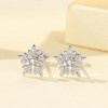 Loutade Silver Christmas Stud Earrings for Women, 925 Sterling Silver