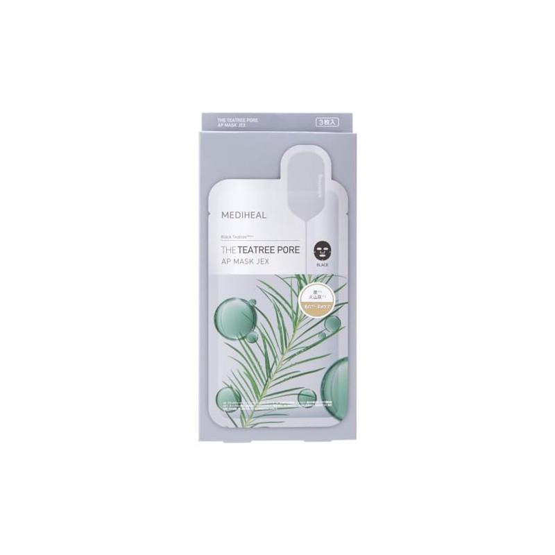 MEDIHEAL: The Tea Tree Pore Ampoule Mask JEX 3 Pieces
