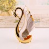 Swan Base Holder Innovative Gold Smoother Edges Coffee Dinnerware Set