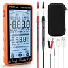 FKM Digital Multimeter Tester Auto-Ranging TRMS 6000 Counts Smart Rechargeable