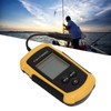 Wired Fish Finder ABS Portable Sonar Intelligent Underwater Fishfinder with
