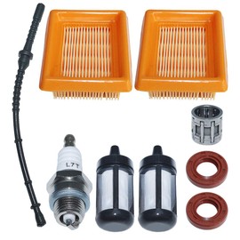 AUMEL Air Filter Fuel Filter Line Hose Kit For Stihl FS120 FS200 FS250 FS300 FS400 FS450 Trimmer Replace 4128 358 0800.