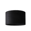 MiniSun | Small Modern Black Velvet Drum Light Shade |