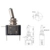 QitinDasen 3pcs 20A / 12VDC Car Toggle Switch with Green