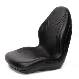 DSC Tractor Seats, TSYY70, Universal One Piece Tractor Seat and Compact High Back Mower Seat. UTV side by sides. Black.
