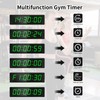 Gym Timer Portable Gym Clock with Start/Stop Button, Interval Timers