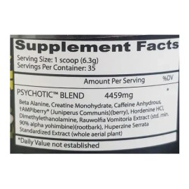 Psychotic - Insane Labz - Fruit Punch - 35 Servicios                                                                                                  