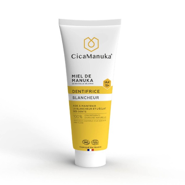 CicaManuka - Manuka IAA15+ Toothpaste White with Honey Retains Teeth