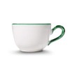 GMUNDNER KERAMIK Green Edge Coffee Cup Smooth Capacity 0.19 Litres