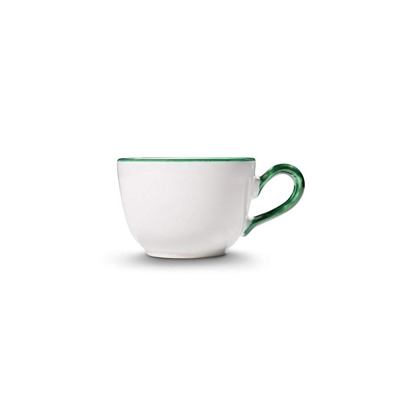 GMUNDNER KERAMIK Green Edge Coffee Cup Smooth Capacity 0.19 Litres