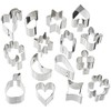 Staedter 15 Piece Garnier Cookie Cutter Set, Stainless Steel 30