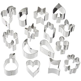 Staedter 15 Piece Garnier Cookie Cutter Set, Stainless Steel 30 x 30 x 30 cm