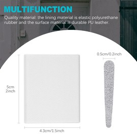 ZukoCert 10 Pack Door Corner Seals, Weather Stripping for Exterior Doors, Foam Draft Plugs for Noise Isolation, Weather Protection, Energy Efficiency, Easy Installation, Ideal for Doors & Windows