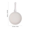 Nonstick Frying Pan Aluminium Alloy Rapid Heating Multifunction Ergonomic Handle