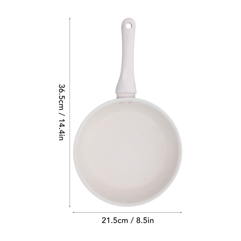 Nonstick Frying Pan Aluminium Alloy Rapid Heating Multifunction Ergonomic Handle