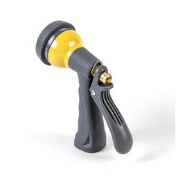 Expert Gardener NEW Expert Gardener Heavy Duty 8 Pattern Metal Spray Watering Nozzle Hose