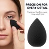 12 PCS Mini Makeup Sponge, Black Small Beauty Sponge Blender